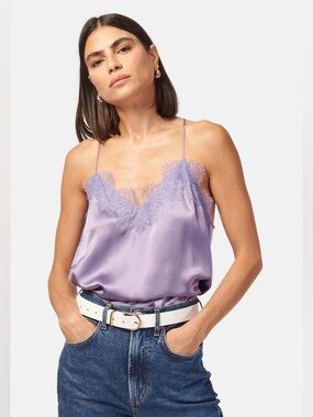Cami NYC Lace Racerback Camisole Lavender